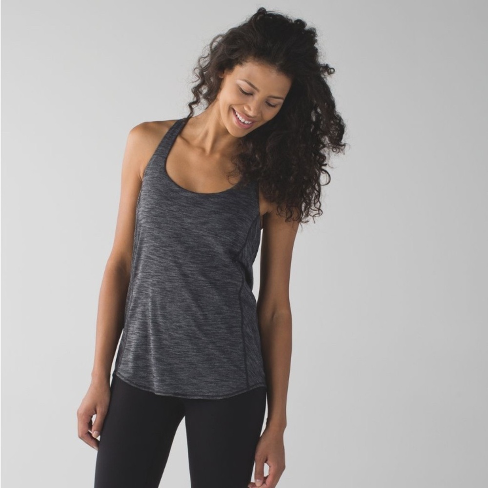 Lululemon Wild Tank
Heathered Black / Ace Spot Grain Black Size 6